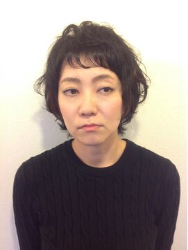 ヘアーミックス ニット(hair mix nitt) ウルフパーマ