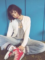 オルセン(OLSEN) 【BALLOON HAIR】TREND STYLE シースルーボブ×アンニュイカール