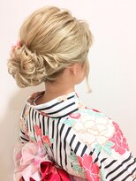 エルパティオ(EL PATIO) 浴衣 大人可愛いダウンスタイル