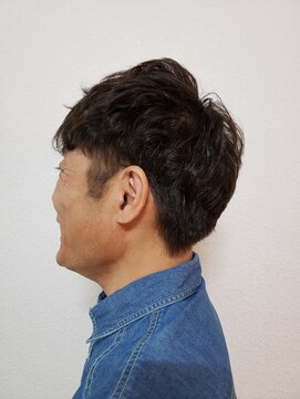 パルク(parc.) ツーブロックパーマ　メンズスタイル
