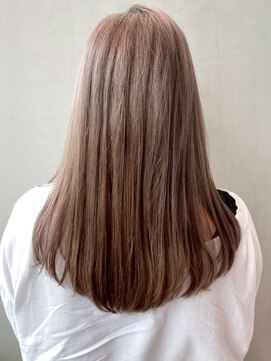 アイティー バイ アルバム 浦和店(IT by ALBUM) ベージュロング_オリーブカラーハイライトカラー_ba286852
