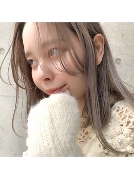 カールム(carlm) 【天神・今泉ｃａｒｌｍ/上川美幸】　透け感＊ベージュカラー