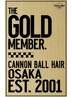 【学割U24】CannonBallHAIR/GOLDMEMBER会員限定  高校生カット￥3300