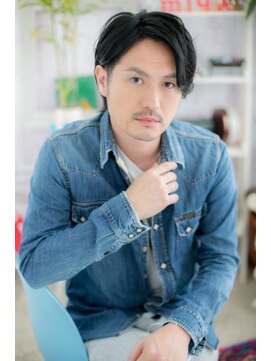 ミック ヘアアンドビューティー 大山店(miq Hair&Beauty) 大人の色気…ハンサムツーブロックショートa1