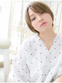 大人可愛いフレンチガーリーマッシュショート10代20代30代b水戸