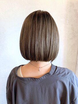 ベルビアンカ(Belle BIANCA) Belle BIANCA ミニボブ/ブロンジュ/透明感カラー by マツモト