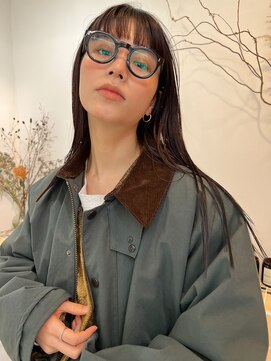 ネルケ 立川(nelke) ストレート×ヌードブラック