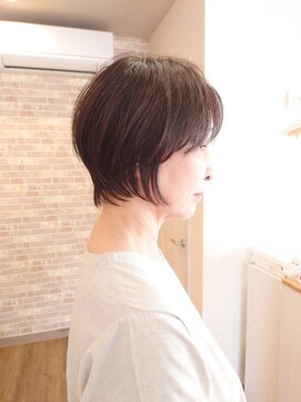ミエル(miel) 【hair design miel】大人ショート