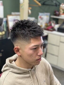 シマダ 《アイロンショートツイストパーマ》