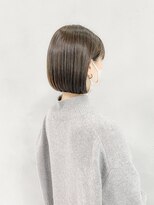 ハルキ ミナト ジャパン オオサカ(HARUKI MINATO japan OSAKA)&nbsp;耳掛けボブスタイル　20代30代40代ヘア　小顔　大阪ボブ　梅田