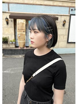 ロレト(Loreto) インナーカラー×ボブ