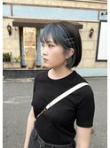 インナーカラー×ボブ
