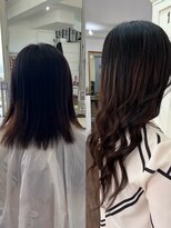 クラン ヘアーアンドスタジオ(CLAN hair & studio)&nbsp;エクステ　ブラウン