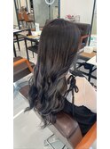 【イヤリング×グレー】