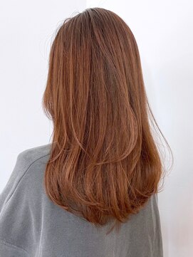 アイティーバイアルバム 松戸店(IT by ALBUM) オレンジロング_マチルダボブピンクベージュ_ba462162