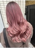 グラデーションコーラルピンク