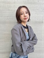 カケル(×.)&nbsp;切りっぱなしボブ/顔まわりレイヤー切り
