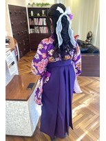 ファーレンピュアスウィート(fahren-pure-suite) 祝い卒業式お支度ヘアーセット袴お着付け