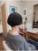 ツーブロックショートヘア