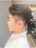 刈り上げ/ツーブロック/ビジネスマンショート/琴似メンズカット