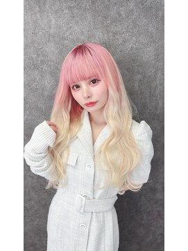 ルフレ 新宿本店1st(Reflet) プルエクステダイヤモンド/デザインカラー