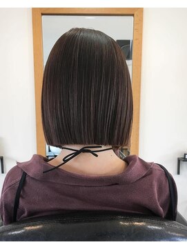 トランク 金剛店(tranq) 大人切りっぱなしボブ