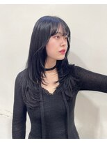 ゼスト 吉祥寺店(ZEST)&nbsp;レイヤーカット/韓国ヘア/ダークグレー　吉祥寺桜