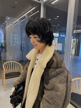 エクリジユウガオカ(equri Jiyugaoka) 【自由が丘】30代40代ショートウルフパーマ