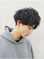 メンズヘアトーキョー(MEN'S HAIR TOKYO) 無造作パーマ/黒髪/コンマヘア