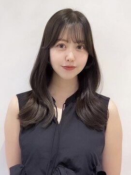 ザックラフィネ(ZACC raffine) オリーブベージュ/ワンカラー/ミディアムレイヤー