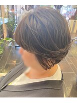 サマネアサマン 龍ヶ崎店(Samanea Saman)&nbsp;くせをいかしたふんわりショートボブ