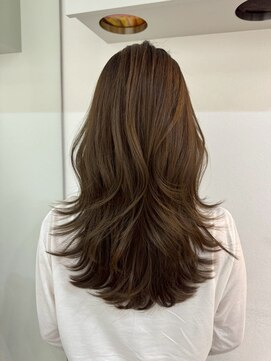 ムード(MOOD,) 暗めカラー/グランマッシュ[レイヤーカット/髪質改善/銀座]