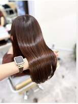 アチェロ(Acero.)&nbsp;ピンクブラウンカラー×髪質改善トリートメント