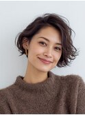 ★髪質改善×艶髪ナチュラルボブ