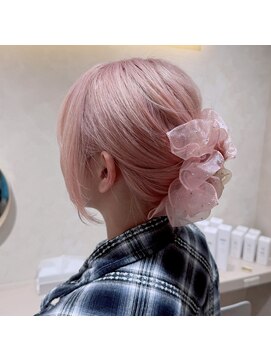 エイト ホワイト 札幌駅前店(EIGHT white) 「色落ちまで可愛い！透明感くすみピンクカラー」