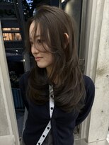 キーチェ 梅田中崎町(keych)&nbsp;毛流れレイヤーカット/ミディアム/髪質改善/縮毛矯正