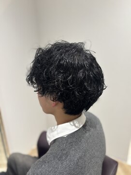 ルイマダーナ 栄店(LOUIMADNA) メンズシャドウパーマ ふんわり魅せたい方へ【二村】