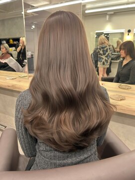 ベレーザ 渋谷(BELEZA) 17270ココアグレージュチョコレートブラウンバタフライカット