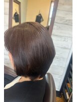 ピース 高塚店&nbsp;ショートボブ ウルフカット シースルーマッシュ ショートヘア