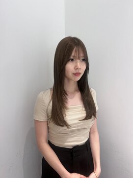 ビューバイネオリーブ 用賀店(Beau'r by neolive) 黒髪ボブルフネビージュ小顔ワンレン《用賀》