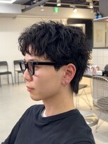 アンサー 渋谷(ANSWER) 渋谷ルーズショートスパイキーショートツーブロック短髪