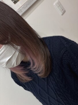 オーシー 志比口店(O'sea) イヤリングカラー×ペールピンク