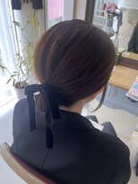 エミュ 中央駅店(eMu)&nbsp;【ボブでもできちゃう！】シニヨンヘア.*