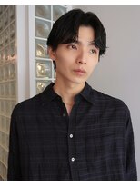 フィルムス 表参道(FILMS)&nbsp;men's/顔周り/ニュアンスパーマ/黒染め/韓国/ダウンパーマ