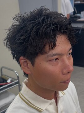 ハイパー ヨコハマ(HYPER yokohama) アクティブショート×パーマ