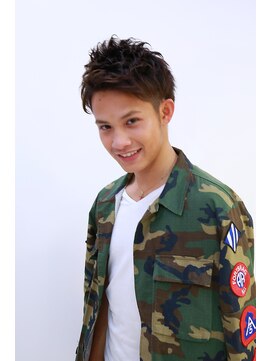 アース コアフュールボーテ 北小金店(EARTH coiffure beaute) 爽やかメンズショートスタイル【EARTH北小金】