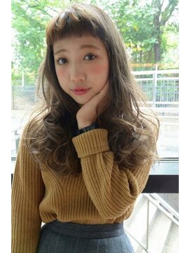 アクト(ACT) ゆるふわベージュセミロング♪{ACT表参道原宿 }