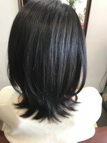 ちいさな美容室 庵(an)&nbsp;フンワリ柔らかツヤやかミディスタイル☆