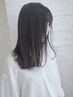【髪質改善】カット＋チューニングストレート(アイロン無し)+プレTr⇒￥8900