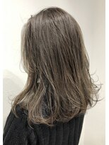 バベル(BABEL Hair Design)&nbsp;【BABEL】透けるグレージュ＠大生真吾